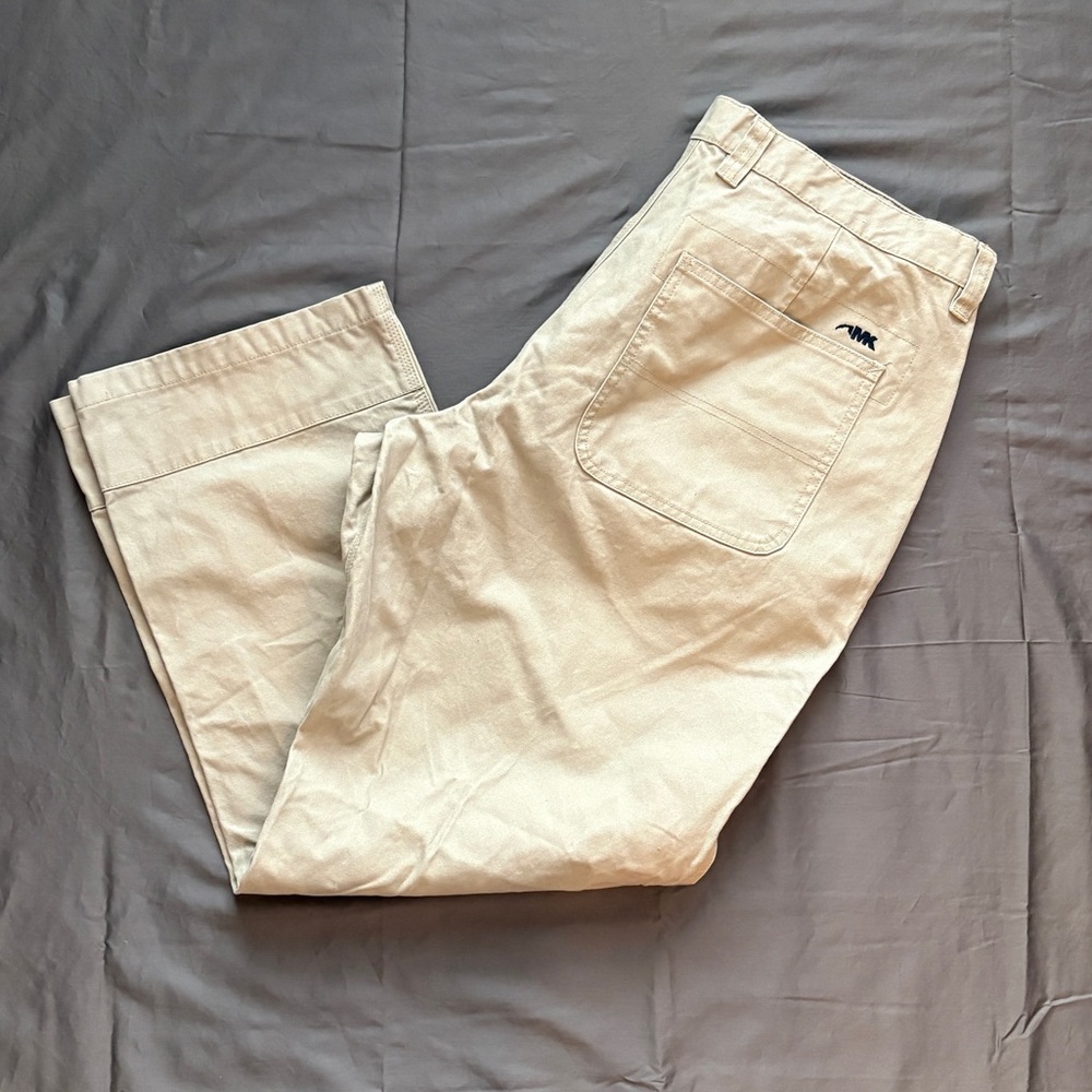 Mountain Khakis Men’s 42x30 Canvas Work Pants Khaki Jackson Hole Wyoming